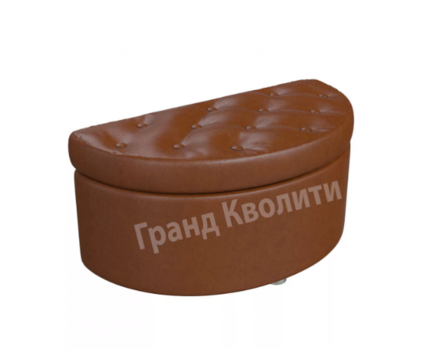 Банкетка Луна Эко кожа 830 Коричневый