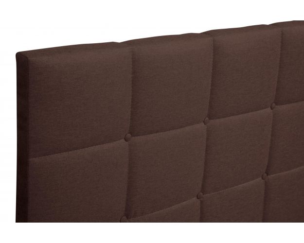 Кровать "Диана" ш. 1600 (Н=1010мм) (жаккард шоколад)