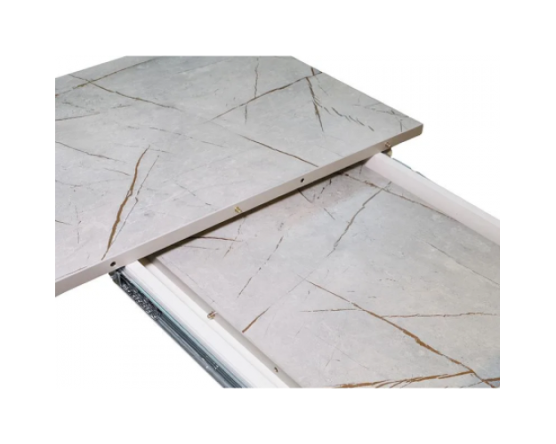 Стол обеденный раздвижной Неаполь В1 белый